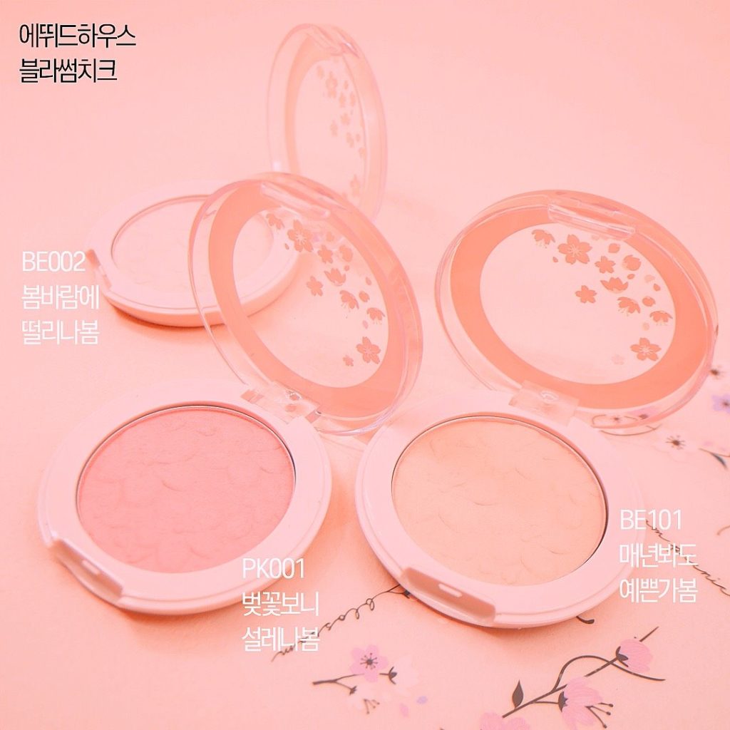 Etude House Cherry Blossom Blossom Picnic Blossom Cheek Shades