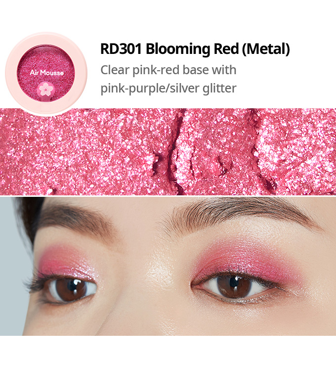 Etude House 2019 Cherry Blossom Blossom Picnic collection air mousse eyes eyeshadow RD301