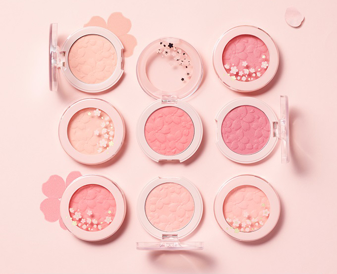 Etude House Cherry Blossom Blossom Picnic Blossom Cheek Shades