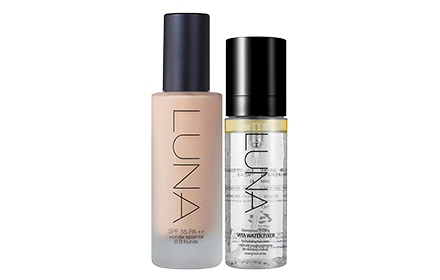 LUNA Wonder Essential BB Foundation + Vita Water Fixer